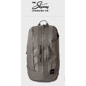 The Skyway Luggage Co. Rainier Compact Duffel Backpack Beige NWT